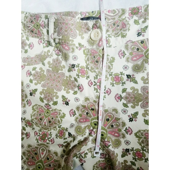 Nicole by Nicole Miller 8 Pants Pastel Paisley - Picture 8 of 8
